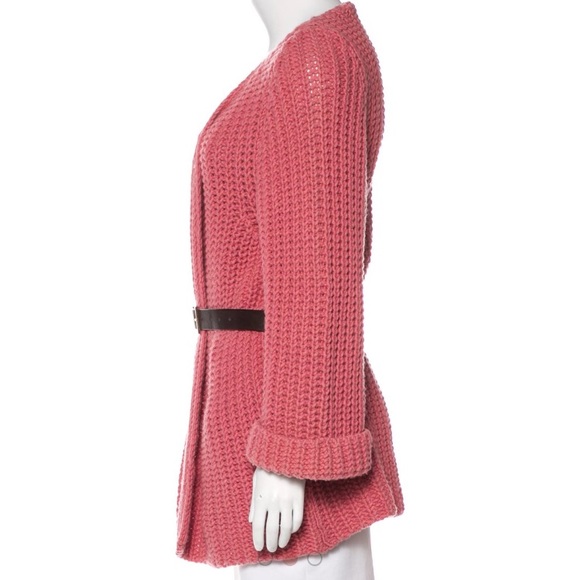 Dsquared2 Pink Wool Cashmere Cardigan - Picture 2 of 6